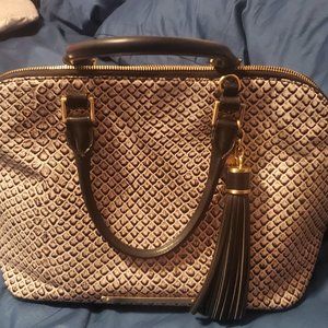Snake print Brahmin Purse
